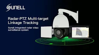 Sistema de videovigilancia de seguimiento de enlace multiobjetivo Sunell Radar-PTZ