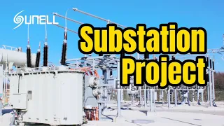 Soluciones de la industria de energía inteligente de Sunell en un proyecto de subestación