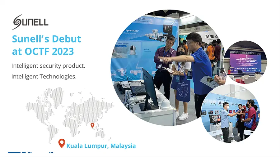 Sunell presenta productos de seguridad innovadores y soluciones inteligentes en OCTF 2023 en Kuala Lumpur