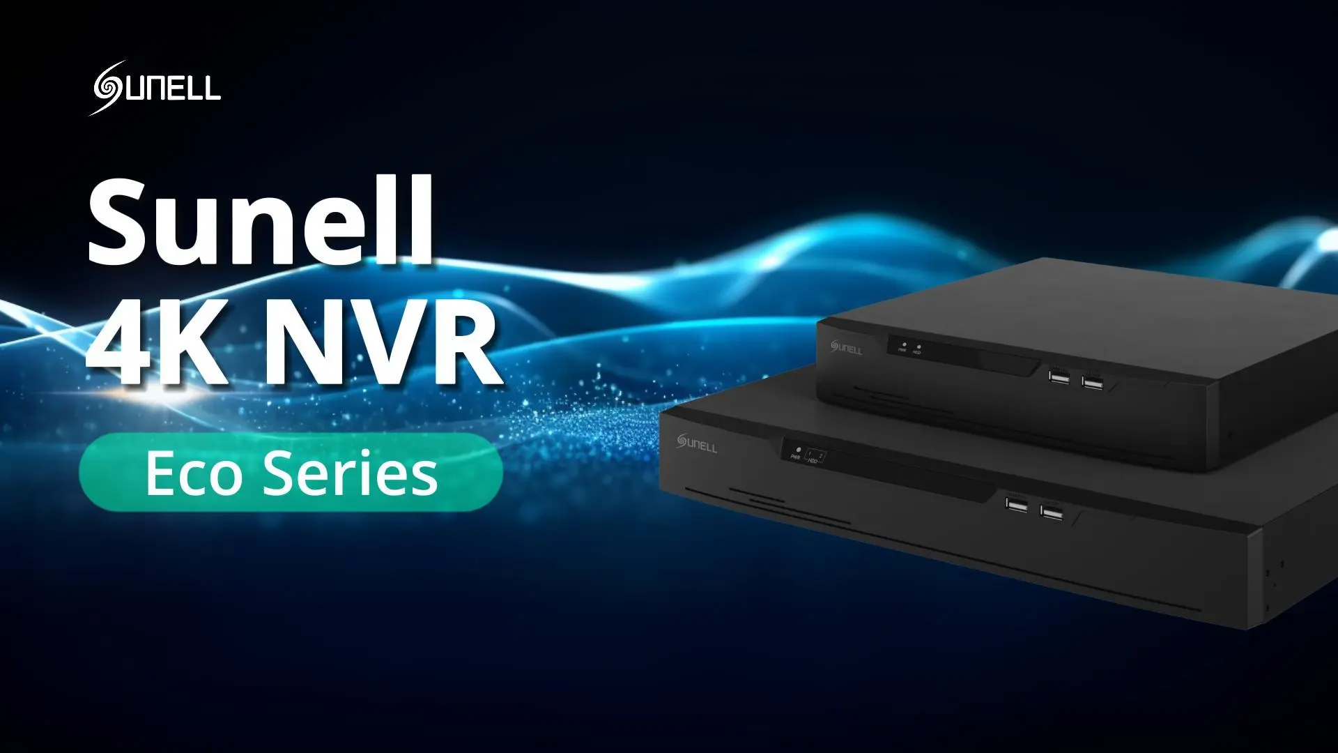 Instrucciones sobre todas las funciones del NVR de la serie Sunell Eco